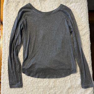 Lululemon Long Sleeve Top with back cut out